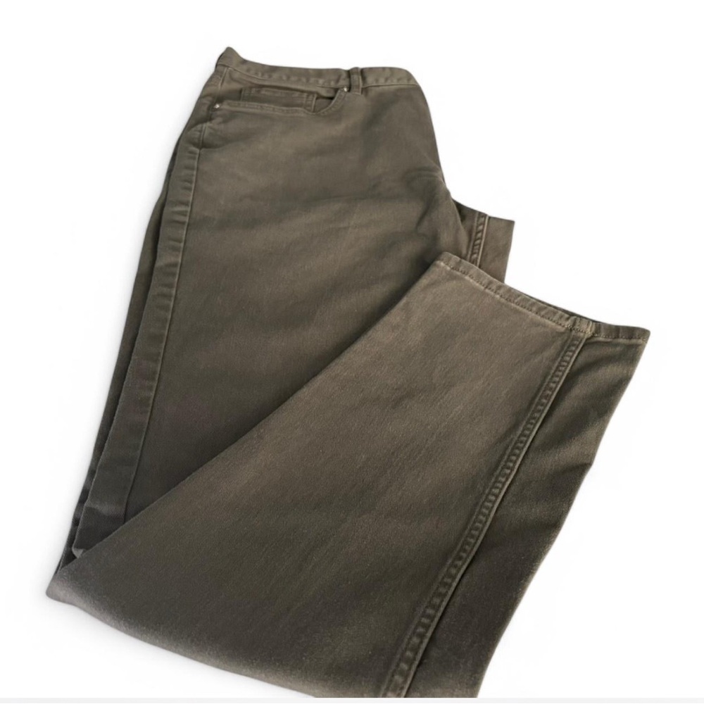 H&M Slim Fit Olive Green Pants